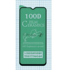 Керамическая пленка (стекло) для Samsung A20/A30/A30S/A40S/A50/A50S черная