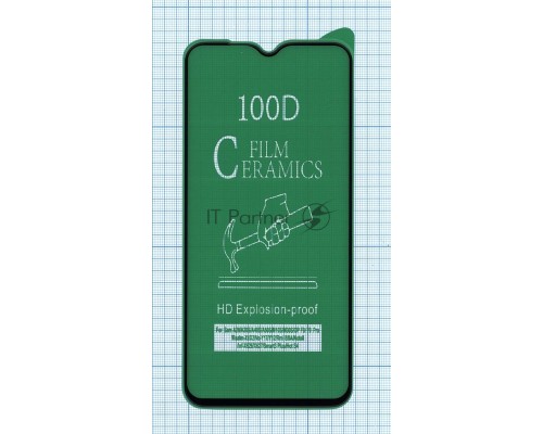 Керамическая пленка (стекло) для Samsung M10S/M21/M30/M30S/M31 черная