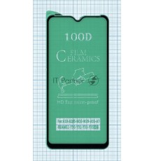 Керамическая пленка (стекло) для Samsung M20 черная