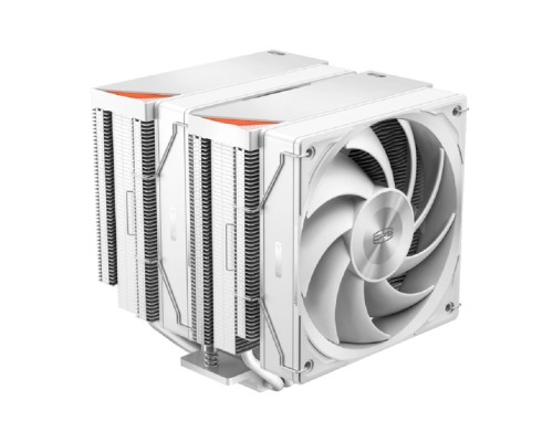 [Вентиляторы] Кулер для процессора/ PCCooler RZ620 WH (260W, 4-pin PWM, 158mm, Al/Cu, 6x6mm, 2x120mm, 86.73CFM, 32dBA, 1800RPM, S: 1851/1700/1200/115X, AM5/AM4, white)