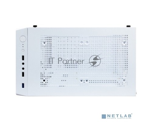 Компьютерный корпус 1STPLAYER FD3 White / ATX / 4x120mm LED fans inc. / FD3-WH-4F1-W
