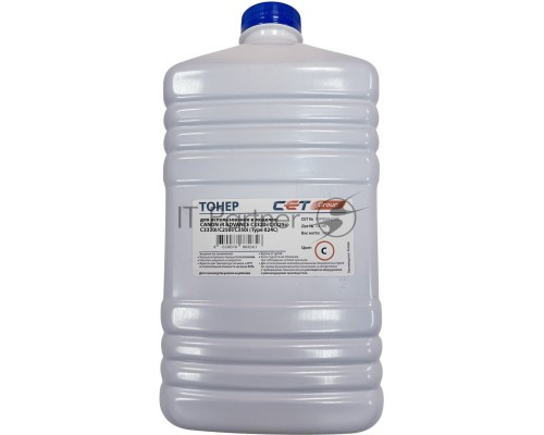 Тонер Cet Type 024 C-EXV47/49/54/55 OSP0024-C500 голубой бутылка 500гр. для принтера CANON iR ADVANCE C3320i/C3325i