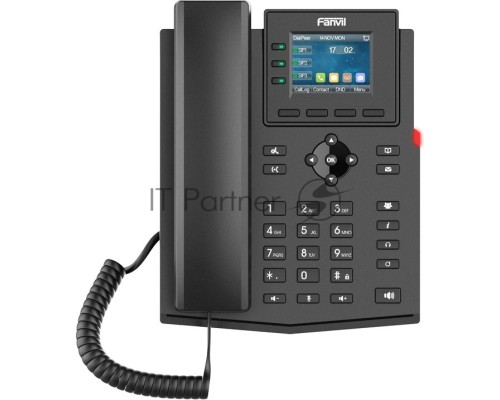 Телефон IP Fanvil X303G черный