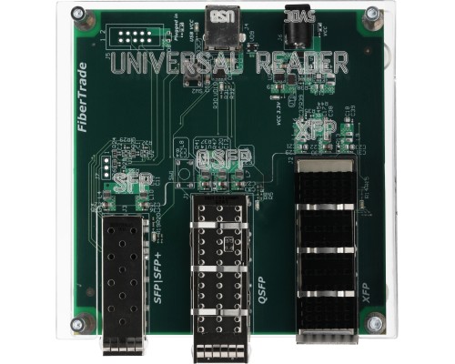 Программатор Future Technologies FT-PROG-SFP/SFP+/SFP28/XFP/QS Программатор оптических трансиверов FT-Prog-SFP/SFP+/SFP28/XFP/QSFP+/QSFP28