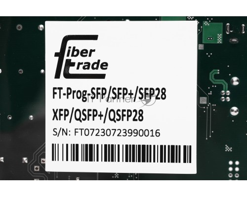 Программатор Future Technologies FT-PROG-SFP/SFP+/SFP28/XFP/QS Программатор оптических трансиверов FT-Prog-SFP/SFP+/SFP28/XFP/QSFP+/QSFP28