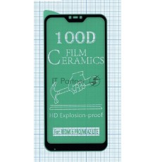 Керамическая пленка (стекло) для Xiaomi Redmi 6 Pro черная