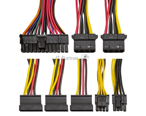 Блок питания 250W ExeGate F250AS (Flex ATX, for ITX case, APFC, КПД 80% (80 PLUS), 4cm fan, 24pin, (4+4)pin, PCI-E, 3xSATA, 2xIDE)