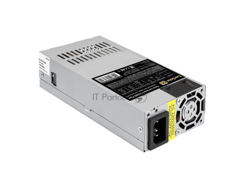 Блок питания 250W ExeGate F250AS (Flex ATX, for ITX case, APFC, КПД 80% (80 PLUS), 4cm fan, 24pin, (4+4)pin, PCI-E, 3xSATA, 2xIDE)