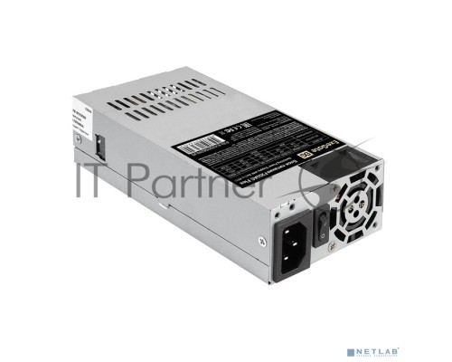 Блок питания 250W ExeGate F250AS (Flex ATX, for ITX case, APFC, КПД 80% (80 PLUS), 4cm fan, 24pin, (4+4)pin, PCI-E, 3xSATA, 2xIDE)