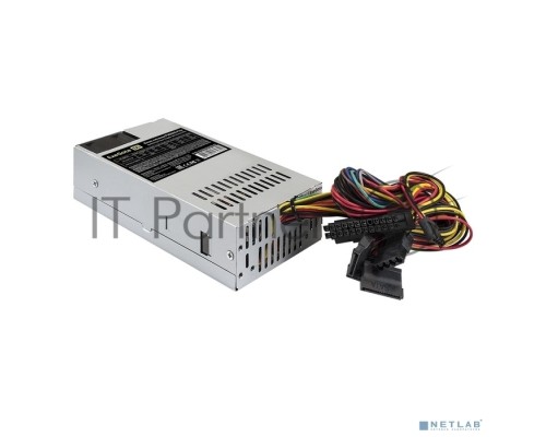 Блок питания 250W ExeGate F250AS (Flex ATX, for ITX case, APFC, КПД 80% (80 PLUS), 4cm fan, 24pin, (4+4)pin, PCI-E, 3xSATA, 2xIDE)