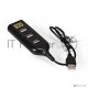 Хаб USB (концентратор) ExeGate EX293976RUS DUB-42 (кабель-адаптер USB2.0 --> 4xUSB2.0, Plug&Play, черный)