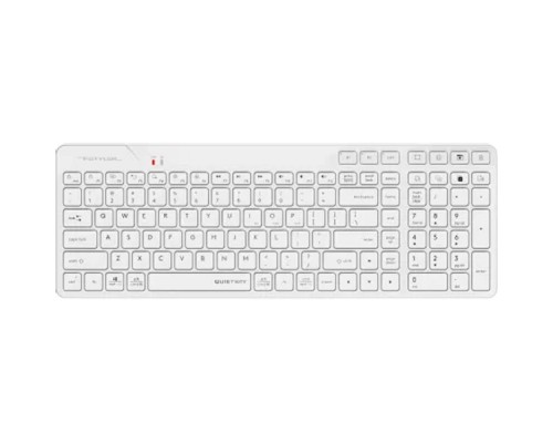 [Клавиатура] Клавиатура A4Tech Fstyler FBK27C AS белый USB беспроводная BT/Radio slim Multimedia (FBK27C AS)