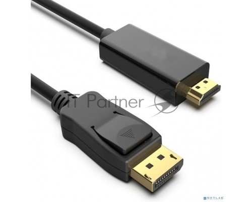 Кабель DP KS-is KS-744-1.8 20M HDMI 19M 4K экран.1.8м