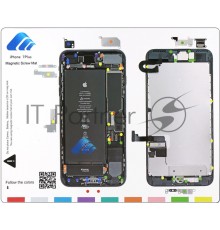 Профессиональный магнитный коврик для разборки iPhone 7 Plus