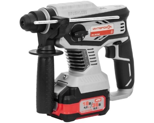 [Перфоратор] Перфоратор Интерскол ПА-24/36В патрон:SDS-plus уд.:2.2Дж аккум. (кейс в комплекте)