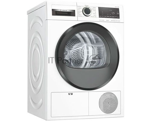 Сушильная машина Bosch WQG241AKPL, сушка: конденсация с тепловым насосом, с паром, загрузка до 9 кг, глубина 61.3 см (с люком 64.8 см), энергопотребление A++, 14 программ