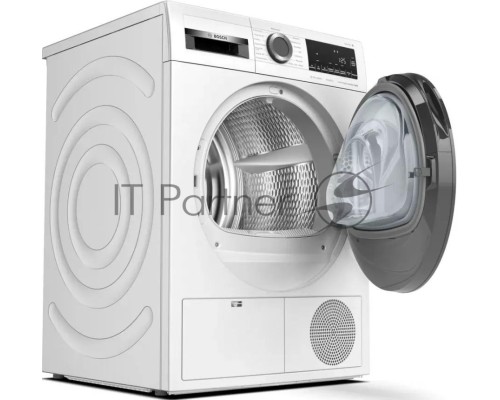 Сушильная машина Bosch WQG241AKPL, сушка: конденсация с тепловым насосом, с паром, загрузка до 9 кг, глубина 61.3 см (с люком 64.8 см), энергопотребление A++, 14 программ