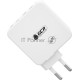 Сетевое зарядное устройство GCR 100W, 2 USB + 2 TypeC, GaN Tech Quick Charger, PD 3.0, белый