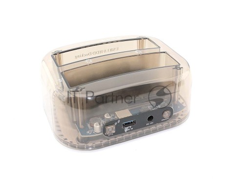 Адаптер-переходник (стакан) Yucun для HDD SATA USB 3.0 + кардридер