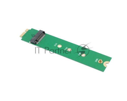Переходник на SSD M.2 (NGFF) 12+6 для MacBook Air 2010-2011 A1369; A1370 Большой