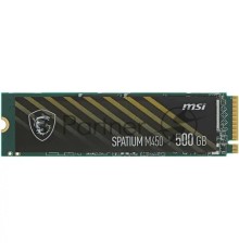 Накопитель SSD MSI 500GB SPATIUM M371 M.2(22x80mm), NVMe, PCIe 3.0 x4, 3D TLC, R/W 2200/1150, IOPs 60 000/200 000, TBW 110, DWPD 0.12