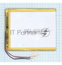 Аккумулятор Li-Pol (батарея) 3*75*95мм 2pin 3.7V/3000mAh