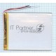 Аккумулятор Li-Pol (батарея) 3*80*100мм 3pin 3.7V/3000mAh