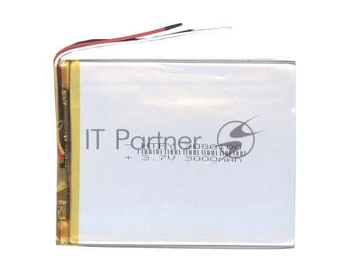 Аккумулятор Li-Pol (батарея) 3*80*100мм 3pin 3.7V/3000mAh