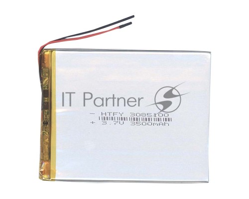 Аккумулятор Li-Pol (батарея) 3*85*100мм 2pin 3.7V/3500mAh