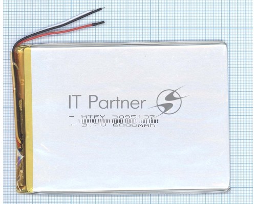 Аккумулятор Li-Pol (батарея) 3*95*137мм 3pin 3.7V/6000mAh