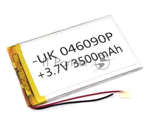 Аккумулятор Li-Pol (батарея) 4*60*90мм 2pin 3.7V/3500mAh