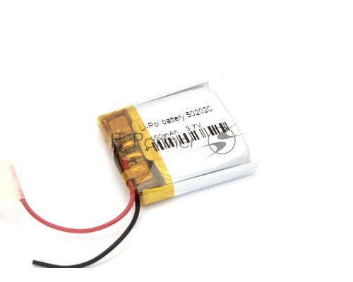 Аккумулятор Li-Pol (батарея) 5*20*20мм 2pin 3.7V/150mAh