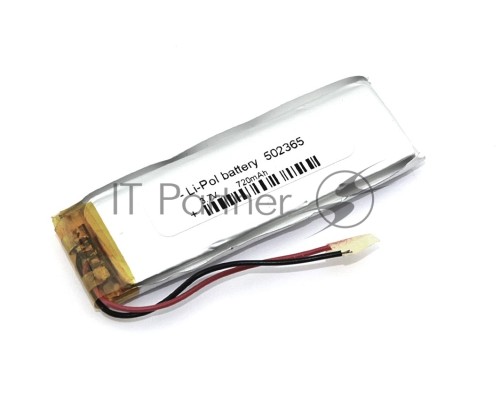 Аккумулятор Li-Pol (батарея) 5*23*65мм 2pin 3.7V/720mAh