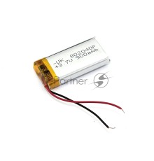 Аккумулятор Li-Pol (батарея) 8*20*40мм 2pin 3.7V/900mAh