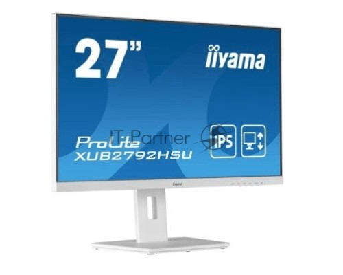 Монитор LCD 27'' 16:9 1920х1080(FHD) IPS, nonGLARE, 75 Гц, 250cd/m2, H178°/V178°, 1000:1, 80M:1, 16.7M, 4ms, VGA, HDMI, DP, white