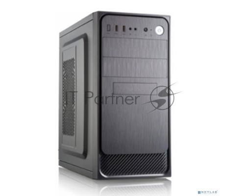 Компьютерный корпус с блоком питания 450Вт. Сase Forza mATX, 450W, 2xUSB3.0, Black, w/o FAN, 12 cm fan PSU, power cord