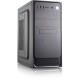 Компьютерный корпус с блоком питания 450Вт. Сase Forza mATX, 450W, 2xUSB3.0, Black, w/o FAN, 12 cm fan PSU, power cord