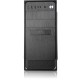 Компьютерный корпус с блоком питания 450Вт. Сase Forza mATX, 450W, 2xUSB3.0, Black, w/o FAN, 12 cm fan PSU, power cord