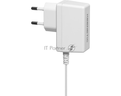 Адаптер питания KEENETIC/ Keenetic PA10 (KPS-1210) Адаптер питания от сети 100–240 В, постоянное выходное напряжение 12 V с током до 1,0 A, для Keenetic c напряжением питания 9 или 12 В и током до 1.0 А