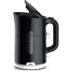 Чайник электрический Braun WK1100BK 1.7л. 2200Вт черный (корпус: пластик)