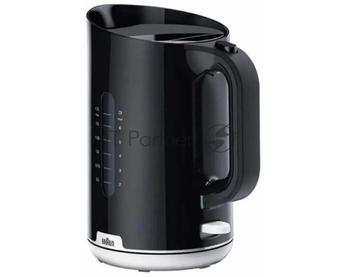 Чайник электрический Braun WK1100BK 1.7л. 2200Вт черный (корпус: пластик)
