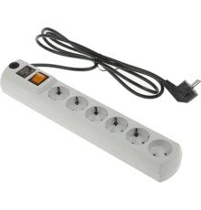 Сетевой фильтр Most H6, 2м, белый [моsт h6-б 2м]