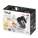 Миксер ручной VLK Milano-6901, черный/стальной, мощность 500 Вт, 2 насадки, 5 скоростей, 18 шт/уп.