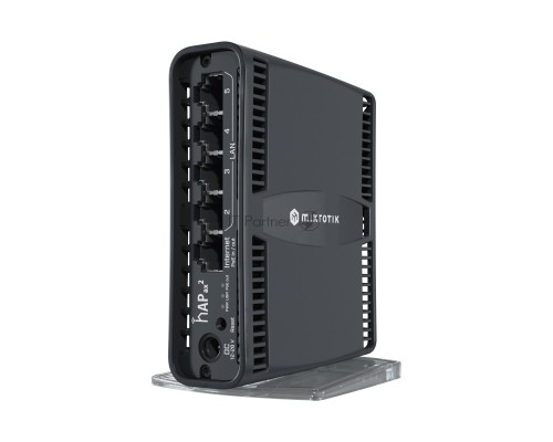 Маршрутизатор mikroTik hAP ax2 C52iG-5HaxD2HaxD-TC WIFI6, 2.4+5Ghz, 5RJ45 1Gbit, 1 POE