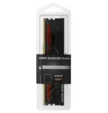 Оперативная память AMD Radeon™ DDR5 32GB 5200 DIMM Entertainment Series Black Gaming Memory R5S532G5200U2S Non-ECC, CL40, 1.1V, Heat Shield, RTL (R5S532G5200U2S)