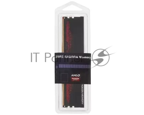Оперативная память 8GB AMD Radeon™ DDR5 5600 DIMM Entertainment Series Black Gaming Memory R5S58G5600U1S Non-ECC, CL40, 1.1V, Heat Shield, RTL (R5S58G5600U1S)