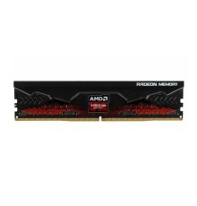 Оперативная память AMD Radeon™ 8GB DDR5 5200 DIMM Entertainment Series Black Gaming Memory R5S58G5200U1S Non-ECC, CL40, 1.1V, Heat Shield, RTL (R5S58G5200U1S)