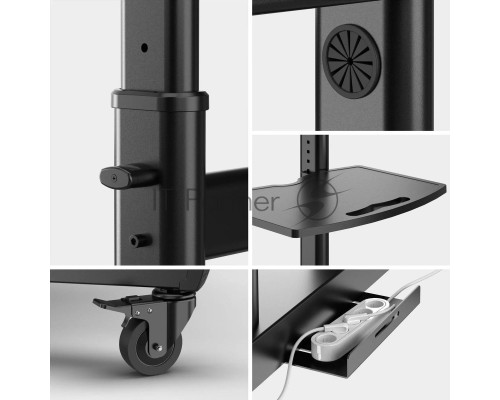 Стойка ONKRON TS1891 черная