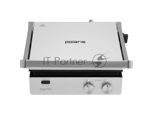 Электрогриль Polaris PGP2803 2000Вт Серебряный