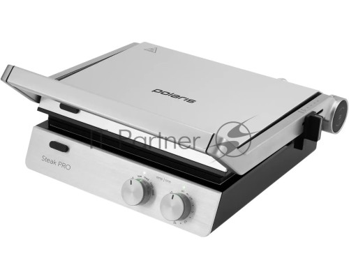 Электрогриль Polaris PGP2803 2000Вт Серебряный